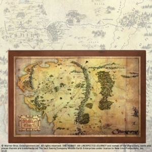 Carte de la Terre du Milieu