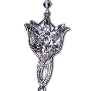 Arwen - Pendentif Etoile du Soir - argent massif