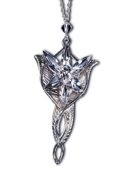 Arwen - Pendentif Etoile du Soir - argent massif